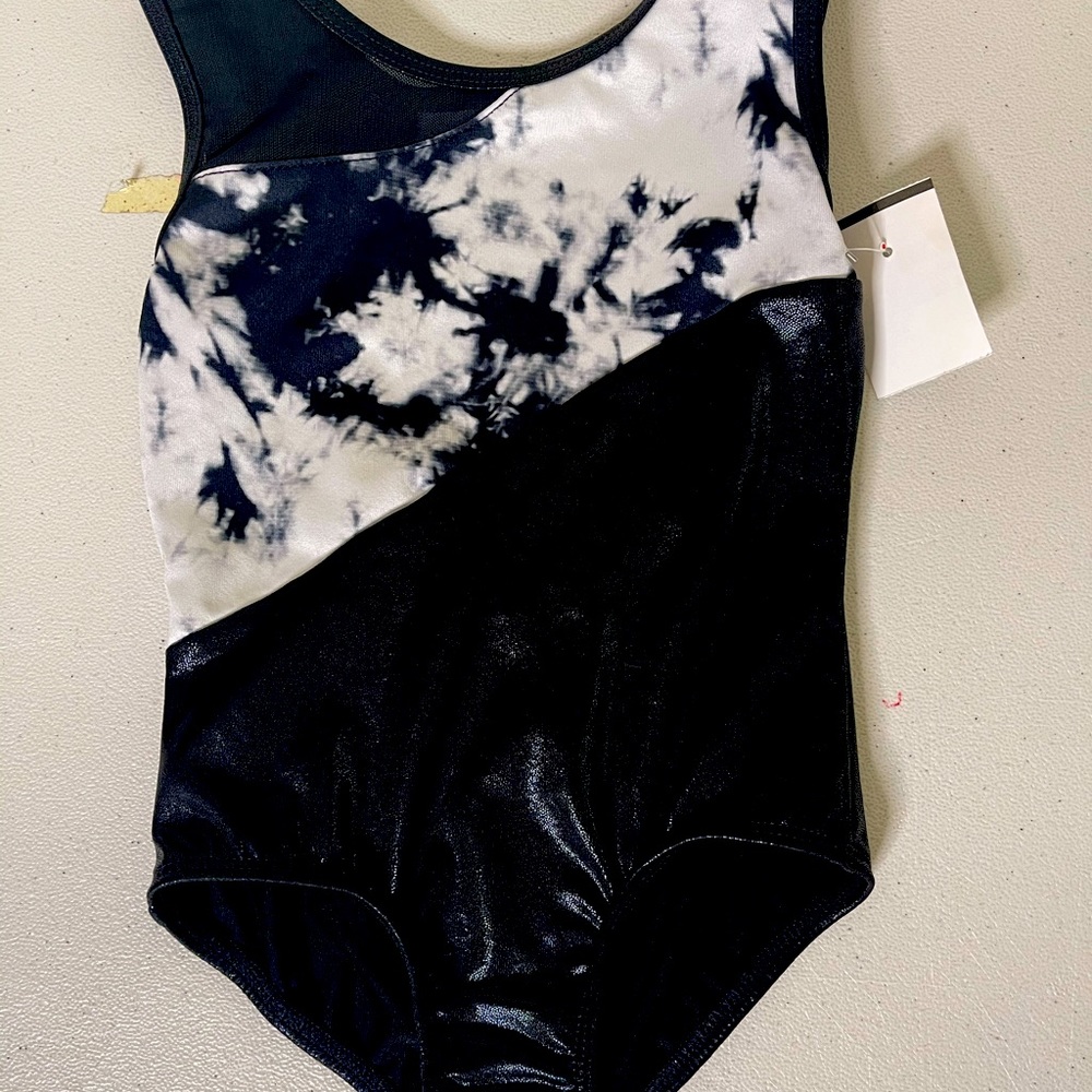 Little Girls Marble Style One Piece